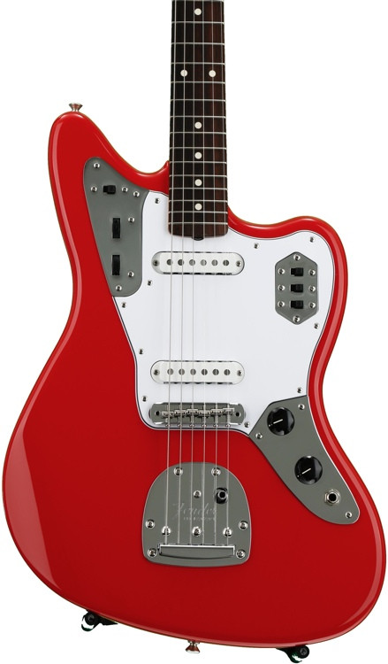 Fender '60s Jaguar - Fiesta Red with Rosewood Fingerboard | Sweetwater
