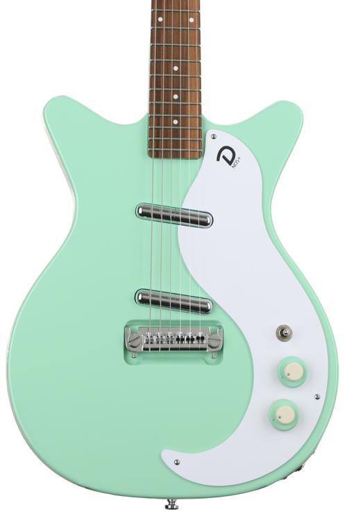 Danelectro 59M NOS Electric Guitar Seafoam Green Sweetwater   59MNOSSG Large 