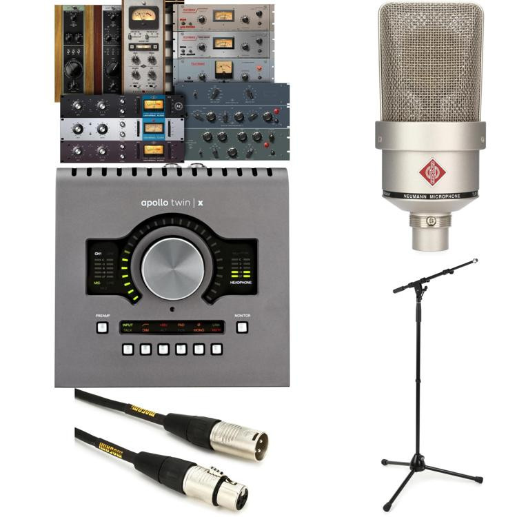 Universal Audio Apollo Twin X DUO Heritage Edition and Neumann TLM 103
