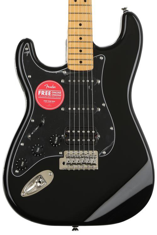 Squier Classic Vibe '70s Stratocaster HSS Lefthanded Black with