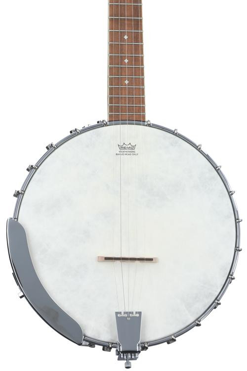 Fender PB180E Acousticelectric Banjo Natural, Walnut Fingerboard
