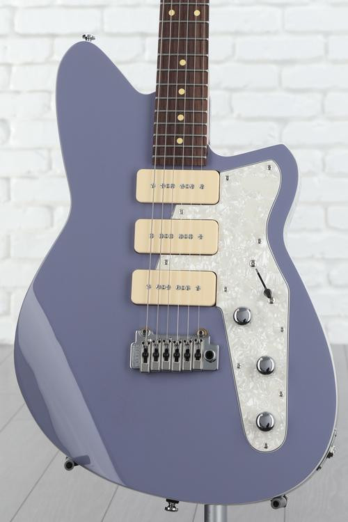 Reverend Jetstream 390 Solidbody Electric Guitar Periwinkle Sweetwater