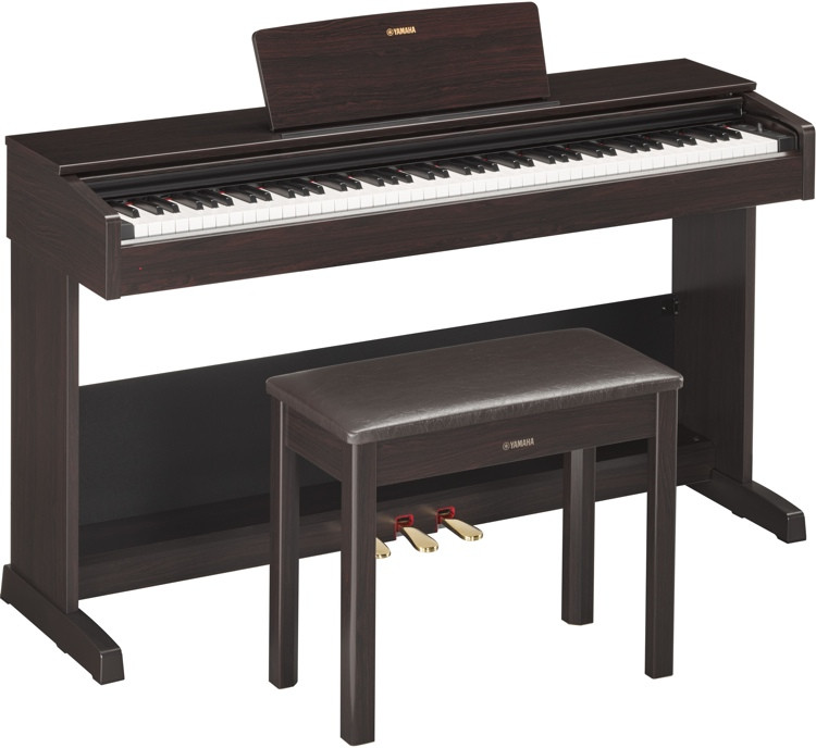 Yamaha Arius YDP103 Digital Home Piano with Bench Rosewood Sweetwater