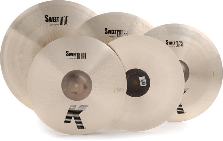 Zildjian K Zildjian甜蜜铙钹套装- 15/17/19/21英寸图片