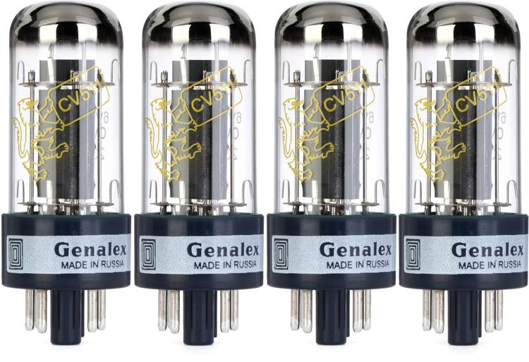 Genalex Gold Lion 6V6GT Power Tubes - Matched Quartet | Sweetwater