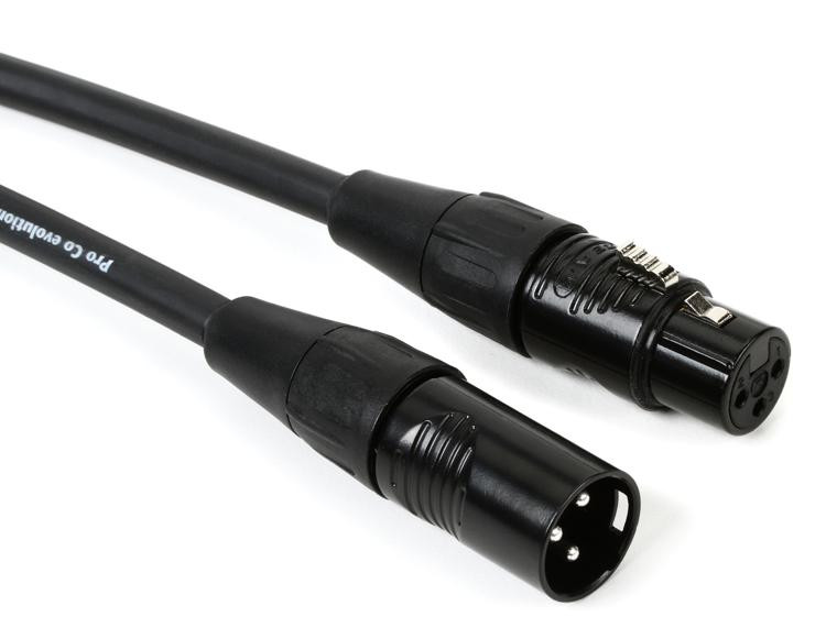Pro Co Evolution Quad Microphone Cable 25' Sweetwater