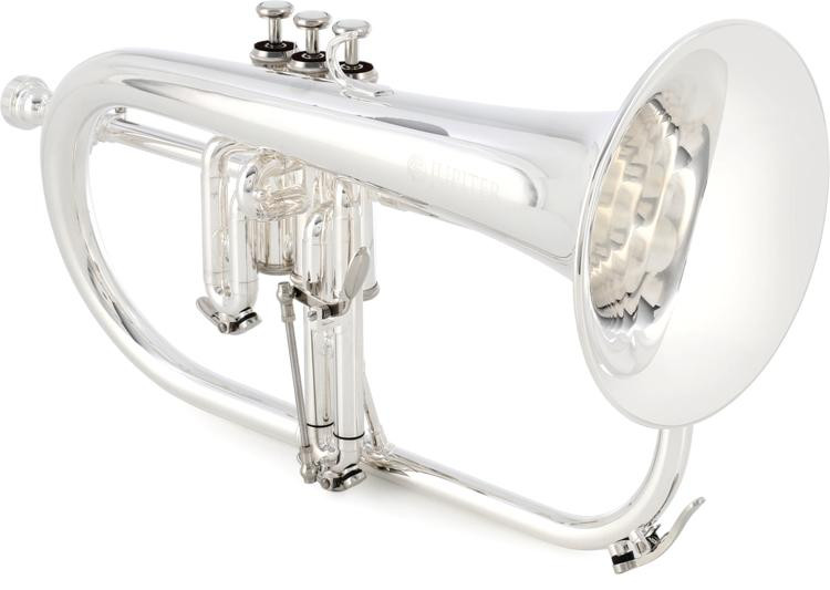 Jupiter JFH1100RS Intermediate Bb Flugelhorn Silverplated Sweetwater