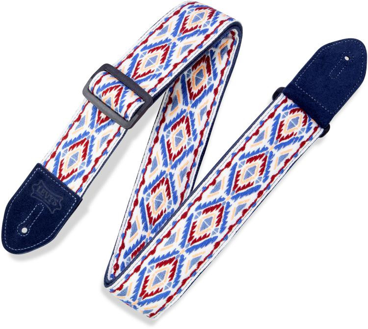 Levy's MC8JQ Woven Fabric Guitar Strap Design 002 Sweetwater
