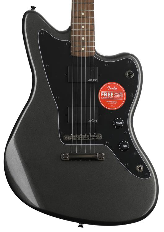 Squier Contemporary Active Jazzmaster HH - Graphite Metallic | Sweetwater