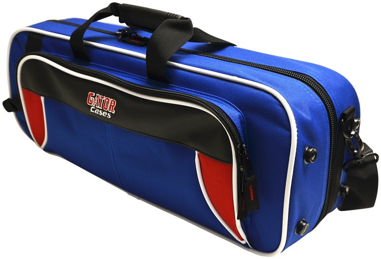 Gator GLTRUMPETRB Lightweight Trumpet Case, Red & Blue Sweetwater