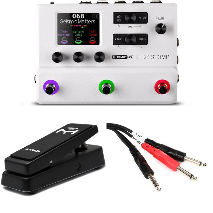 Line 6 HX Stomp Bundle With Mission Engineering Expression Pedal
