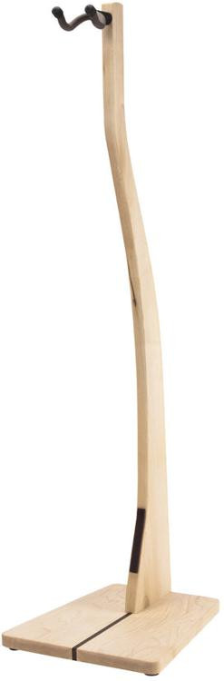 Zither B01 Handcrafted Wood Bass Guitar Stand - Maple | Sweetwater