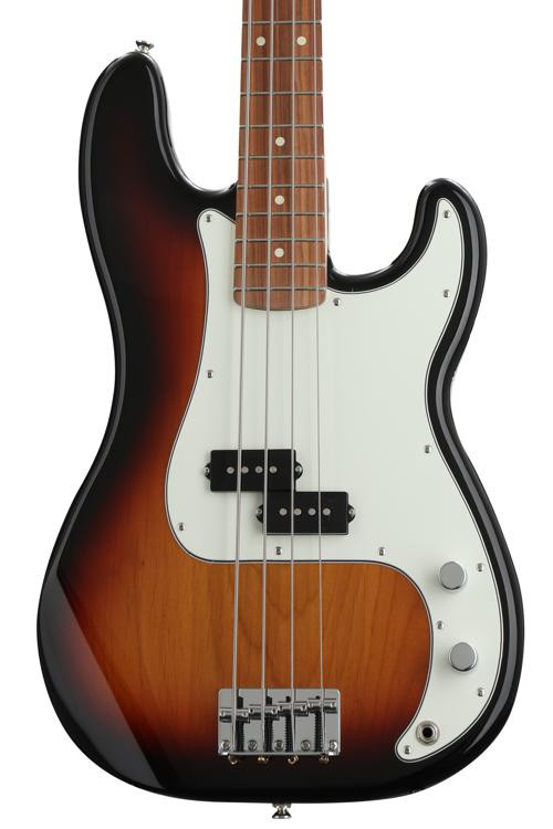 Fender Standard Precision Bass Brown Sunburst with Pau Ferro