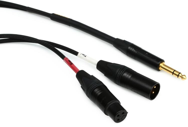 Mogami Gold Insert XLR Cable 1/4inch TRS Male to XLR Male/Female 6