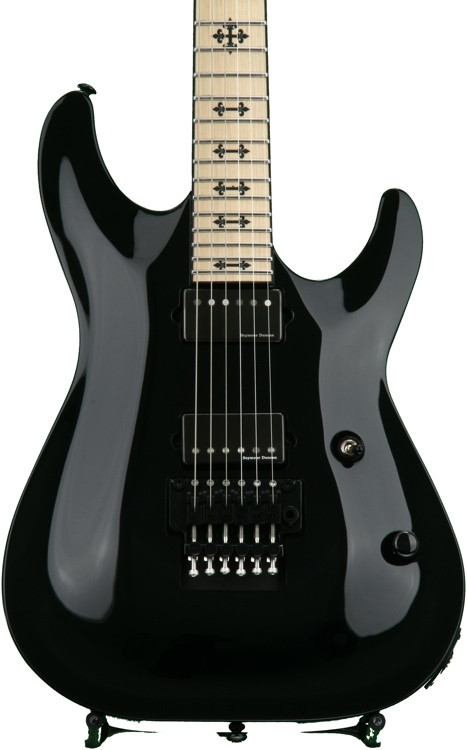 Schecter Jeff Loomis JL-6 with Floyd Rose - Black | Sweetwater