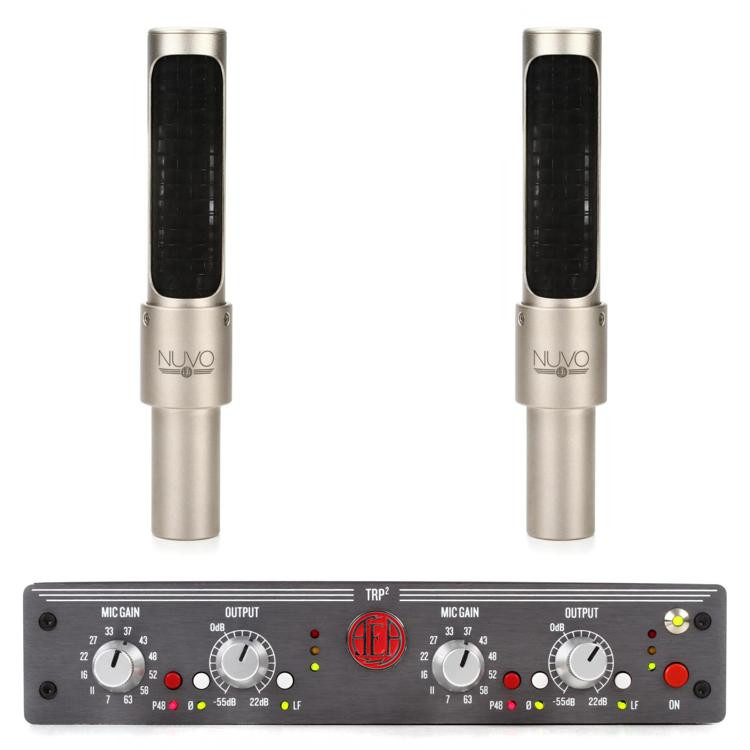 AEA NUVO N22 Ribbon Microphone Pair & TRP2 Microphone Preamp Bundle