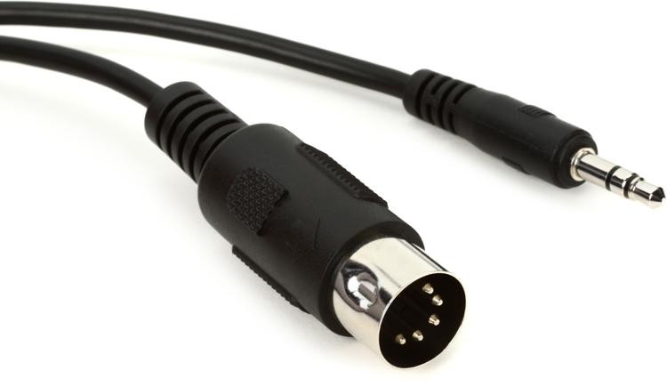 1010music MIDI Adapter Cable Type B 4-foot, 8-inch MIDI Cable - 3.5mm ...