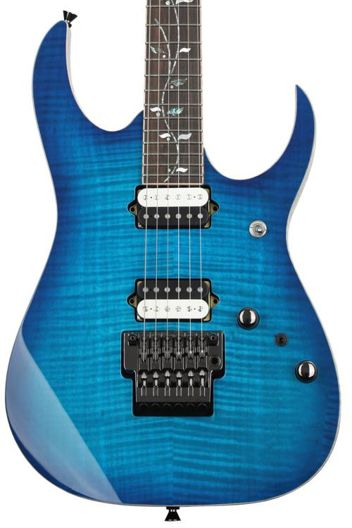 Ibanez J Custom RG8520 Electric Guitar Sapphire Blue Sweetwater
