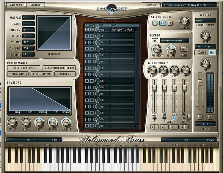 EastWest Hollywood Brass - Gold Edition (download ...