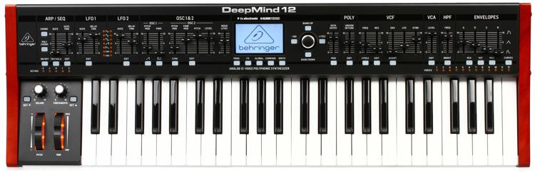 贝林格DeepMind 12 49键12语音模拟合成器