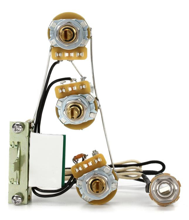 Mojo Tone Solderless Strat Wiring Harness - Standard | Sweetwater