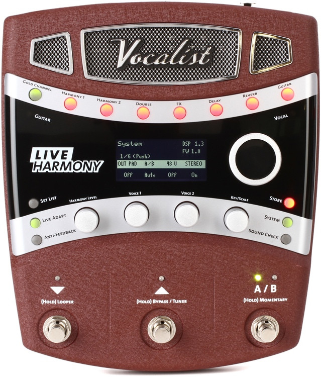 DigiTech Vocalist Live Harmony - Vocal FX Processor | Sweetwater