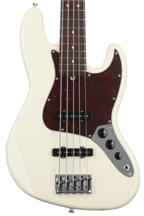 Fender American Professional Ii Jazz Bass V - Olympic White With 