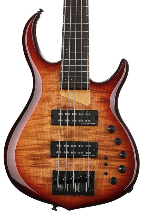 Sire Marcus Miller M7 Alder 5string Bass Guitar Brown Sunburst Sweetwater