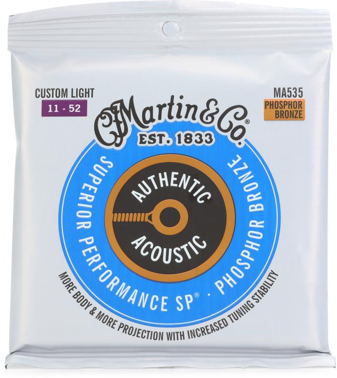 Martin MA535 Authentic Acoustic Superior Performance 92/8 Phosphor