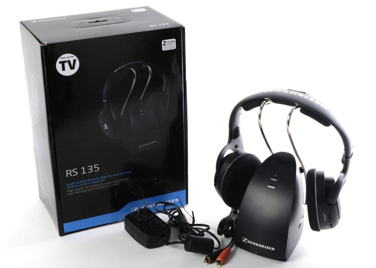 Sennheiser RS 1359 RF Wireless Headphone System, On Ear, Openback