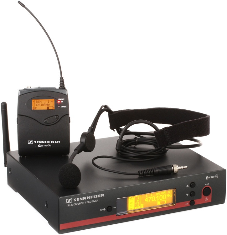 Sennheiser EW 152 G3 Wireless Headworn Microphone System A1 Band