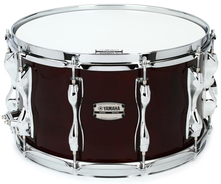Yamaha Recording Custom Snare Drum 8" x 14" Classic Walnut Sweetwater