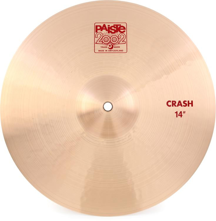 Paiste 14inch 2002 Crash Cymbal Sweetwater