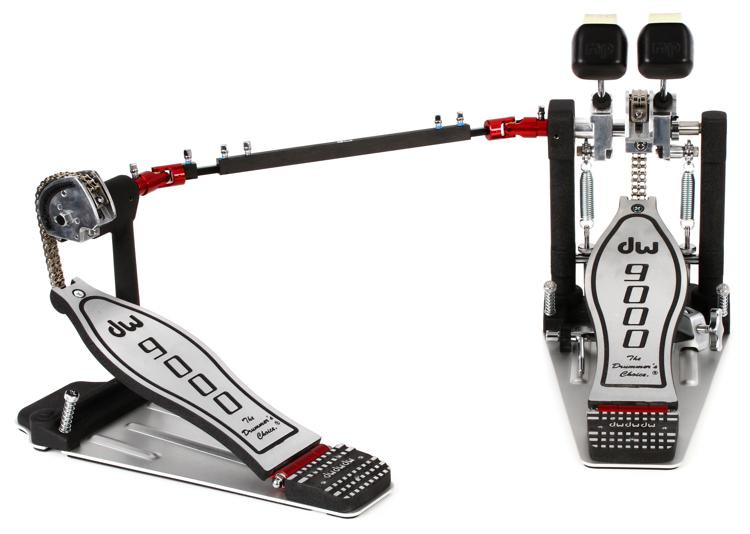 DW 9000 Series Pedal Double Standard Footboard Sweetwater