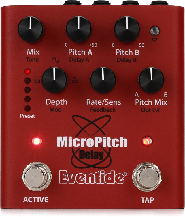Eventide MicroPitch Delay Pedal Reviews Sweetwater
