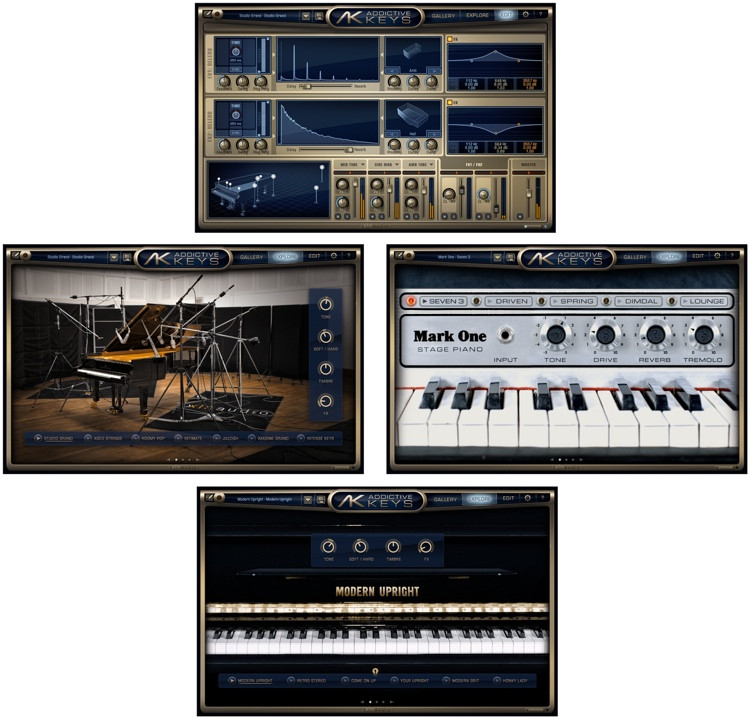 XLN Audio Addictive Keys Studio Collection | Sweetwater