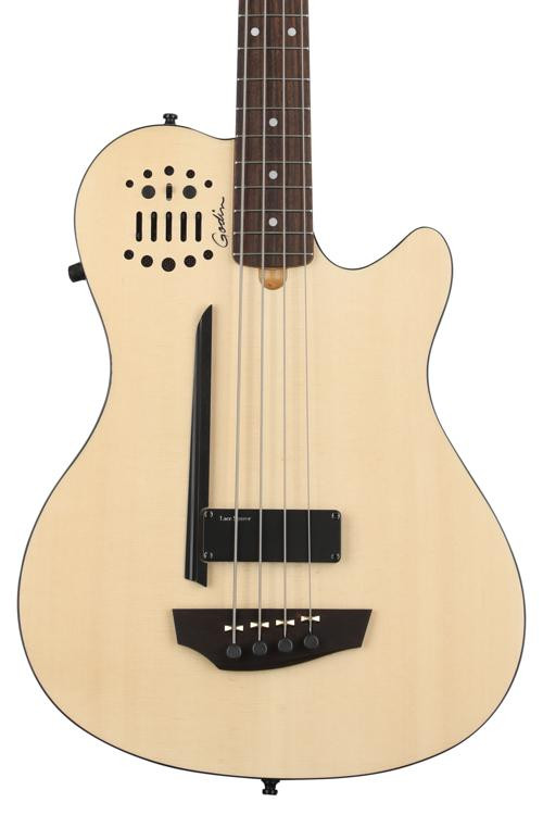 Godin A4 Ultra Fretted Bass Guitar Natural Sweetwater