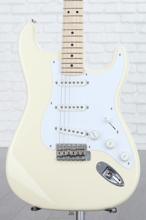 Fender Eric Clapton Stratocaster - Olympic White with Maple Fingerboard ...