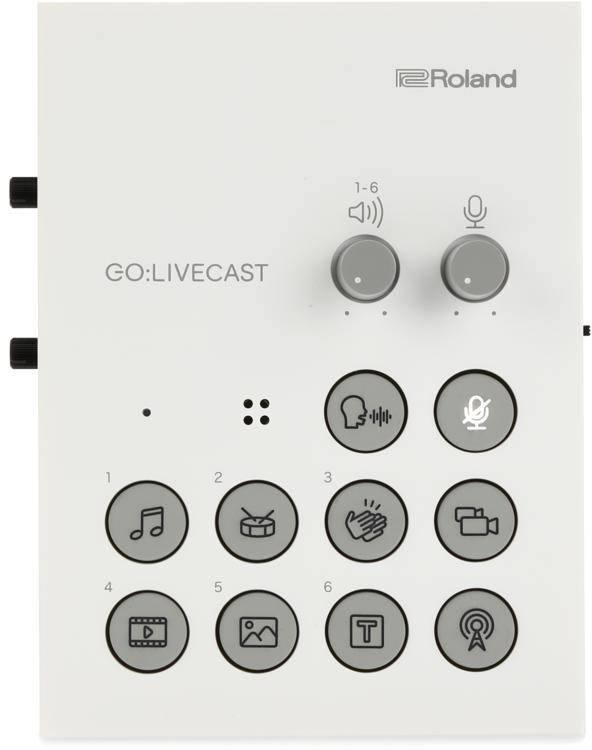 Roland GO:LIVECAST Livestreaming Studio For Smartphones | Sweetwater