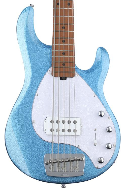 Sterling By Music Man StingRay RAY35 Bass Guitar - Blue Sparkle ...