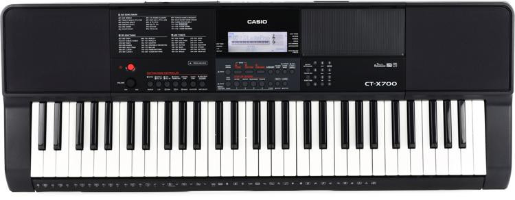 Casio CT-X700 61-key Portable Arranger Keyboard | Sweetwater