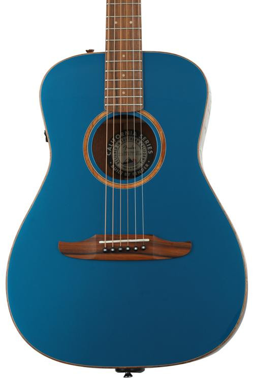 Fender Malibu Classic AcousticElectric Guitar Cosmic Turquoise