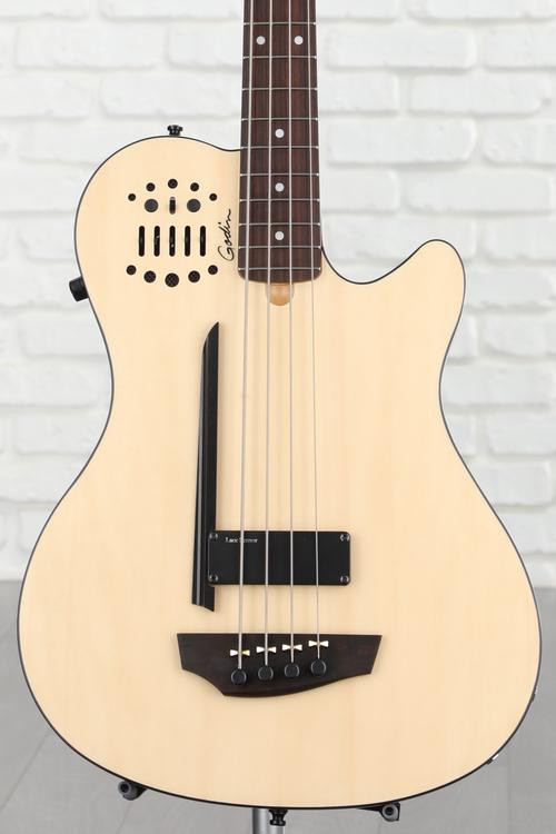Godin A4 Ultra Fretted Bass Guitar Natural Sweetwater