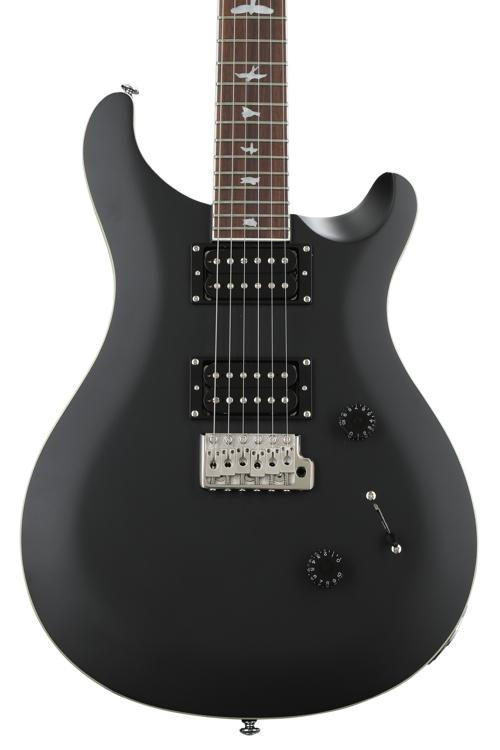 PRS SE Custom 24, Sweetwater Exclusive Flat Black