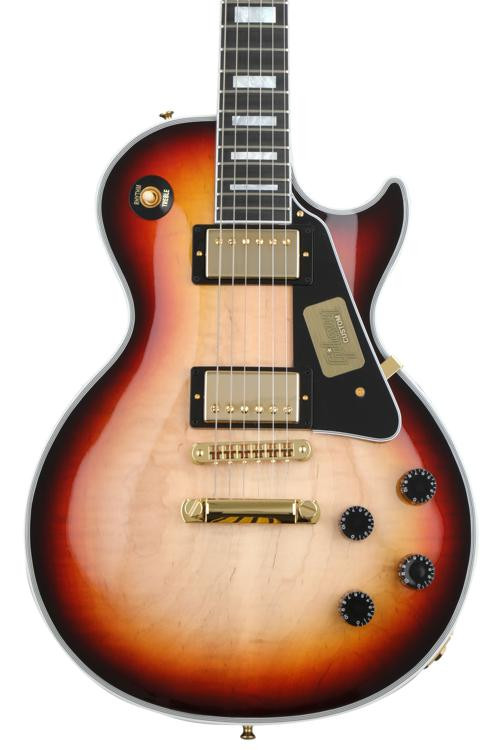 Gibson Custom Les Paul Custom Figured Top Sedona Burst Sweetwater