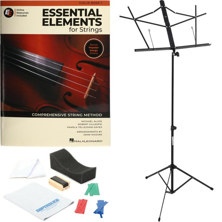 Hal Leonard Violin Essential Accessories Bundle Sweetwater
