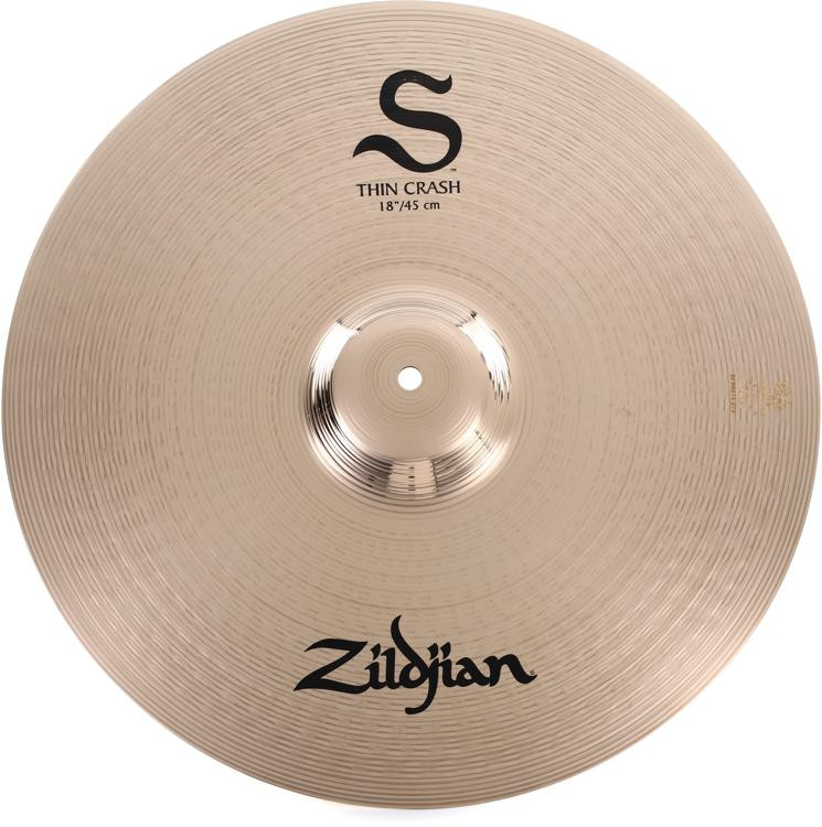 Zildjian 18 inch S Series Thin Crash Cymbal Sweetwater