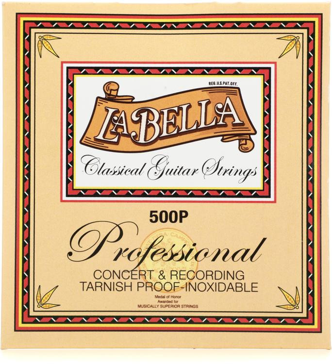 La Bella 500P Professional Concert and Recording Classic Guitar Strings Reviews Sweetwater