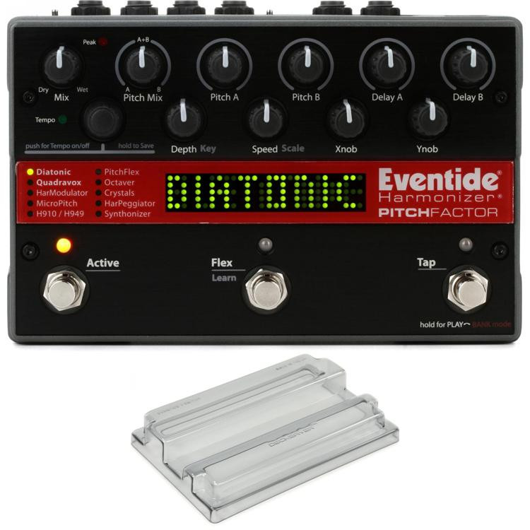 Eventide PitchFactor Harmonizer Pedal with Decksaver Cover Sweetwater