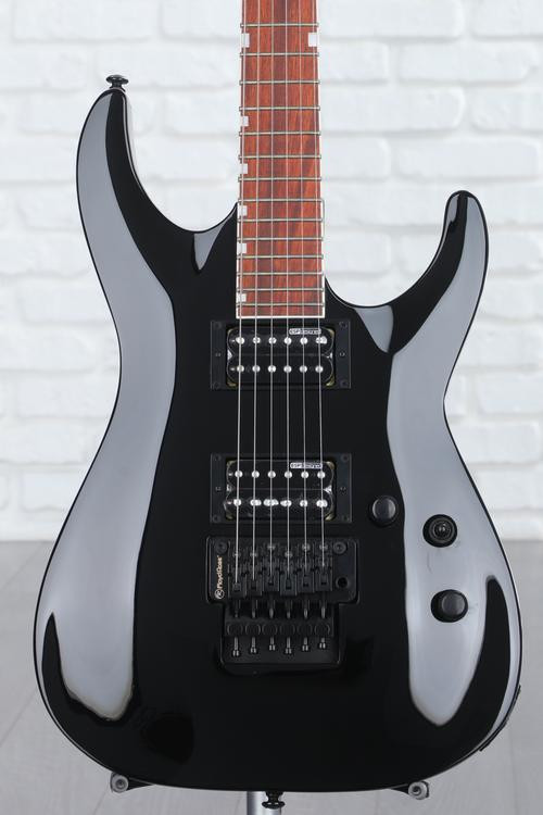 ESP LTD MH200 Solidbody Electric Guitar Black Sweetwater